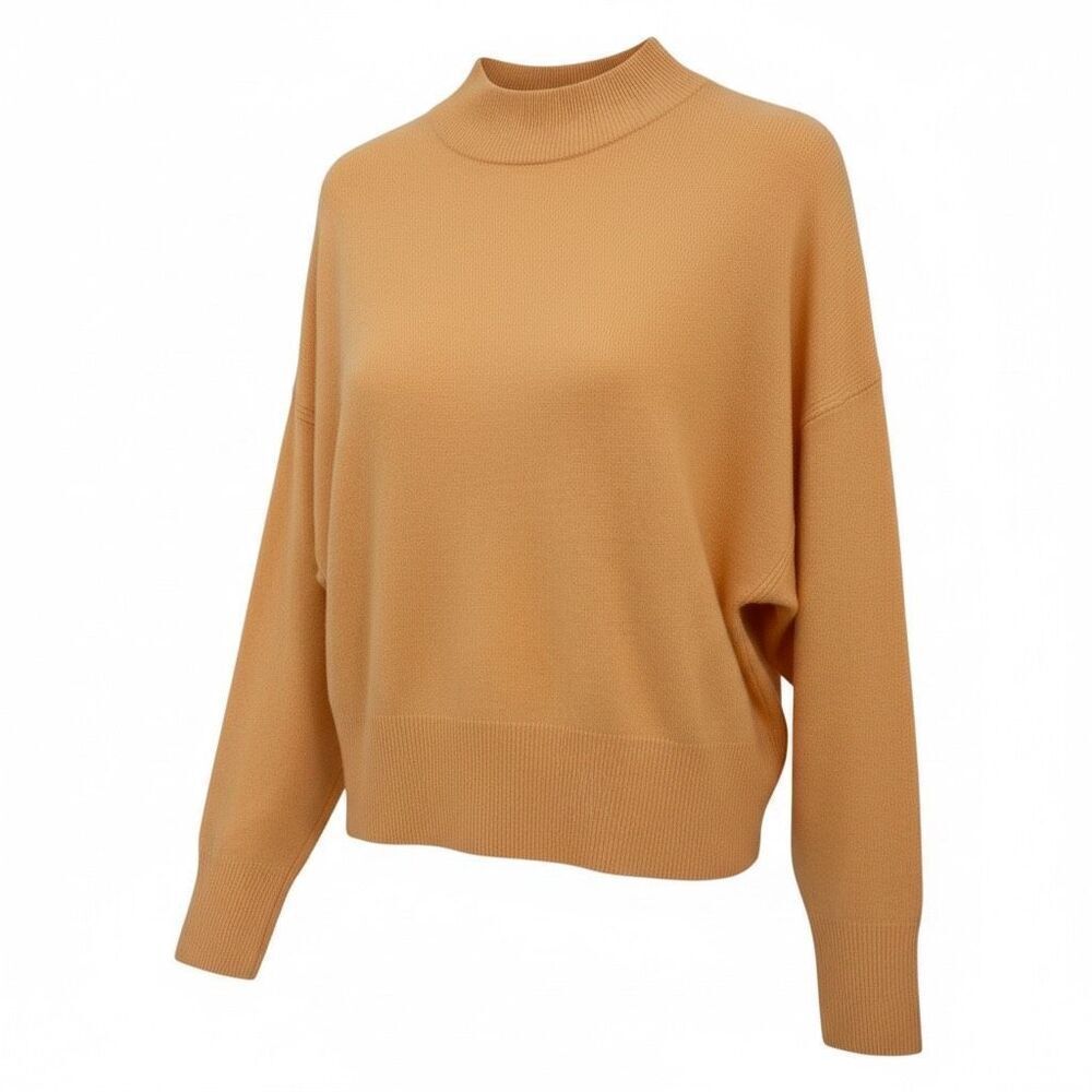 A.L.C. ALC Chiara Wool Cashmere Blend Open Back Sweater Size XS Peach